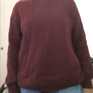 Cute sweater with side detail